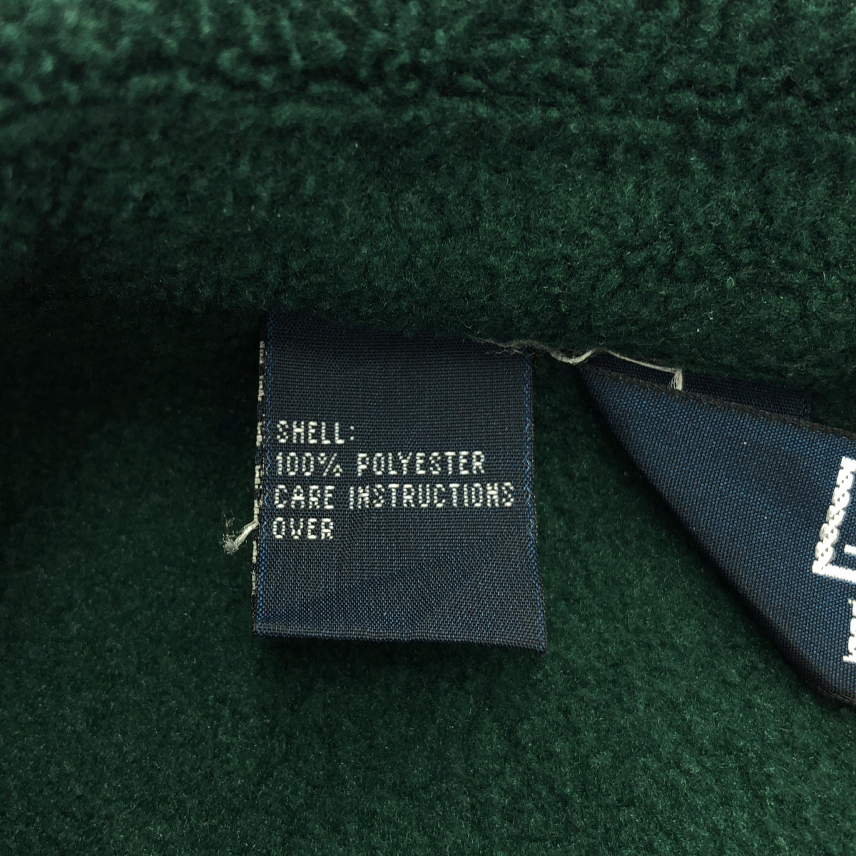 POLO BY RALPH LAUREN / ポロバイラルフローレン | 1980-1990s ヴィンテージ フリース スイングトップ ジャケット | XL | グリーン | メンズ