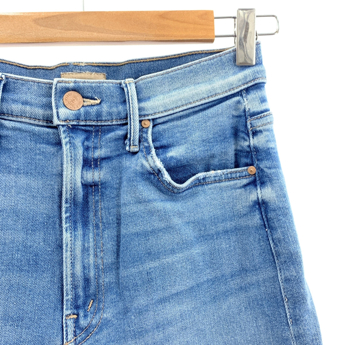 MOTHER / マザー | THE MAVEN ANKLE / ワイド デニムパンツ | 26 | インディゴ | レディース