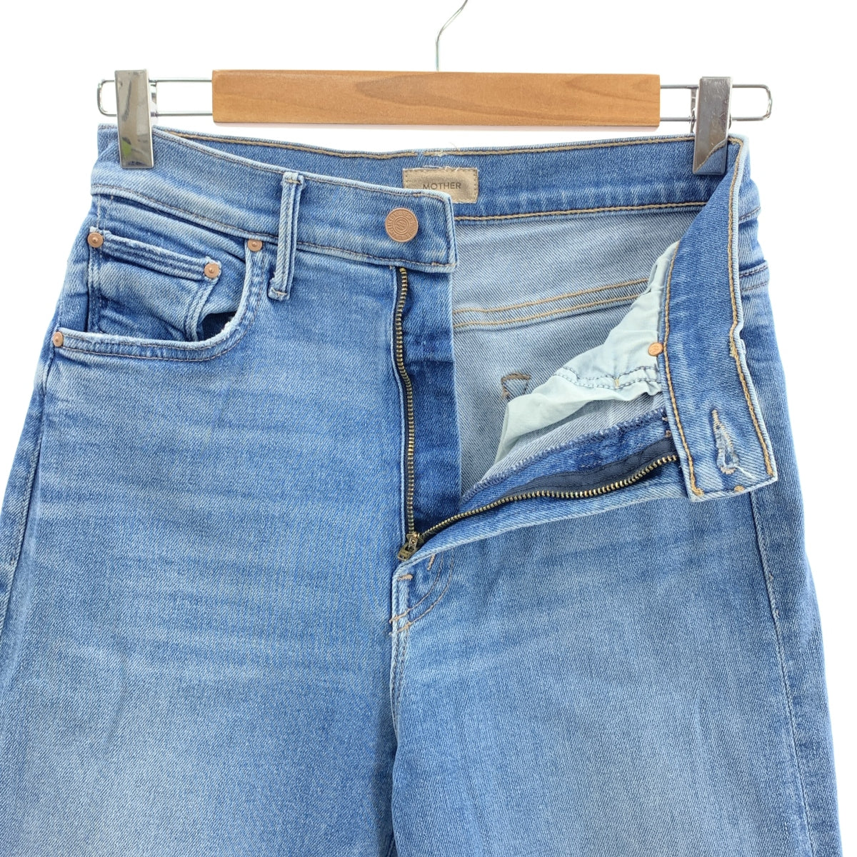 MOTHER / マザー | THE MAVEN ANKLE / ワイド デニムパンツ | 26 | インディゴ | レディース