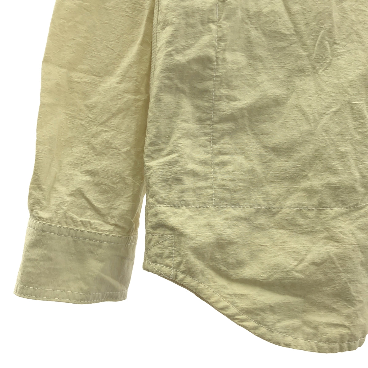 JUNYA WATANABE MAN / ジュンヤワタナベマン | 2022SS | コットン リネン クロス リバーシブル ブルゾン ジャケット | M | オフホワイト | メンズ