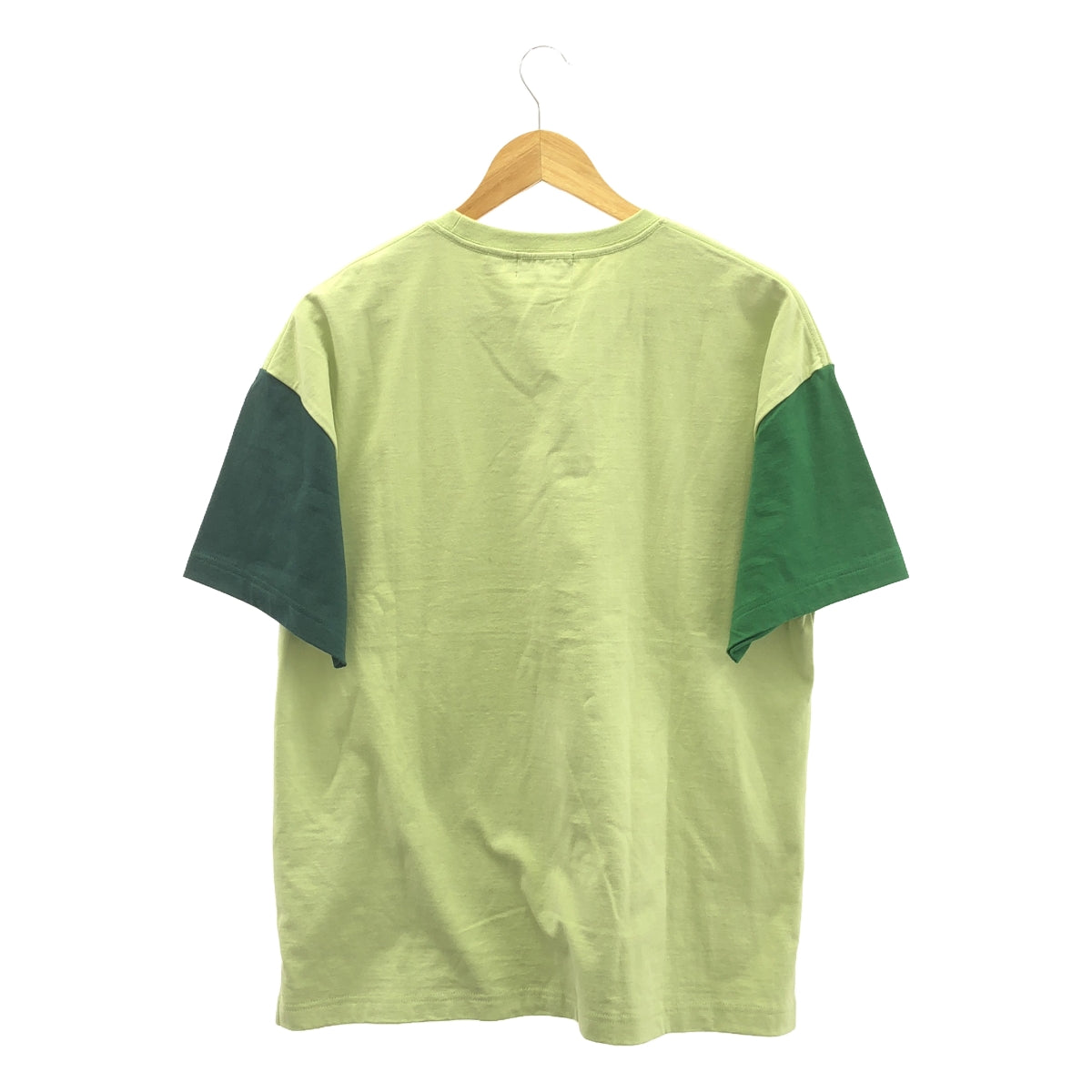 【신품】 X-LARGE / 엑스트라 라지 | S / S PANEL TEE 패널 T 셔츠 | M | LtGREEN | 남성