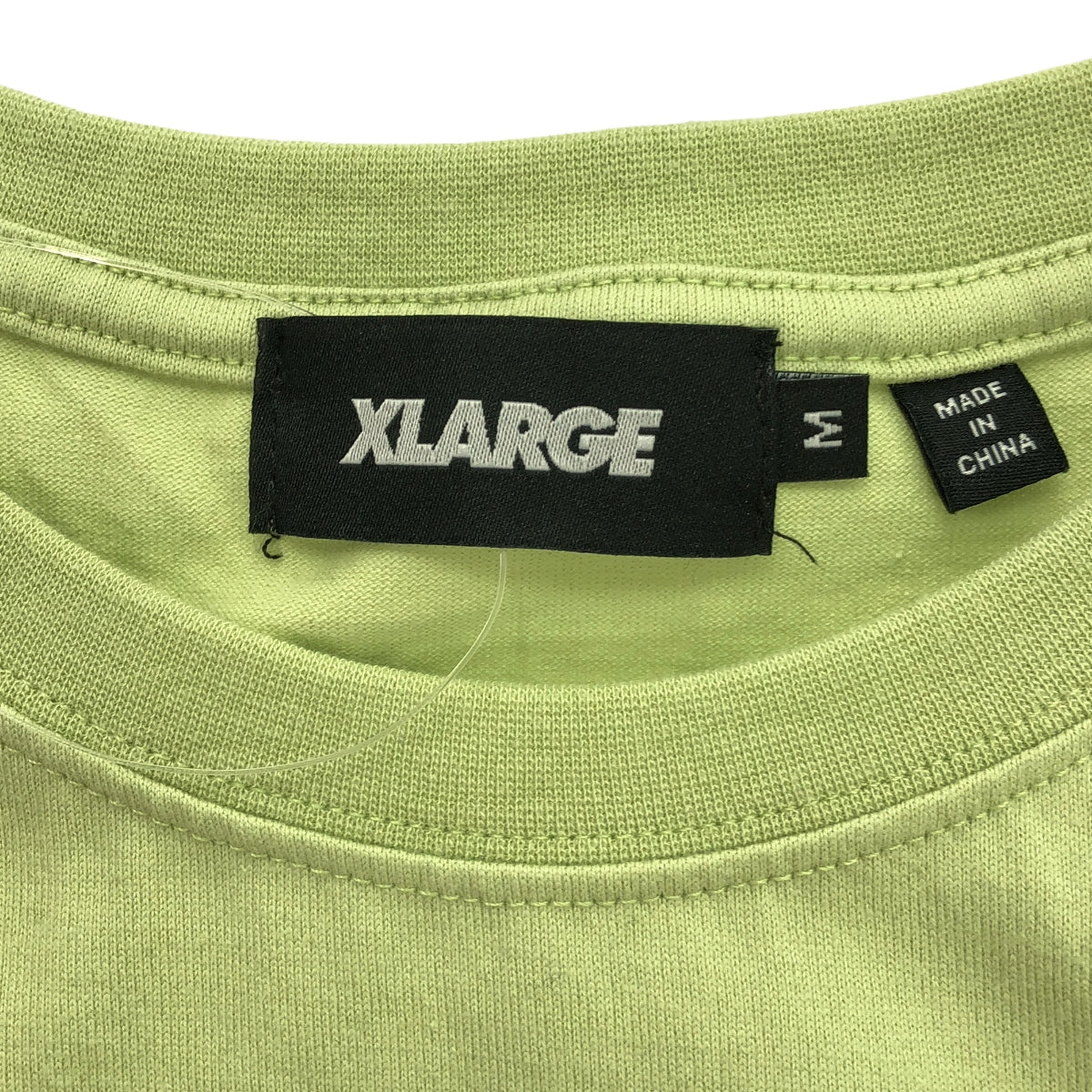 【新品】  X-LARGE / エクストララージ | S/S PANEL TEE パネル Tシャツ | M | LtGREEN | メンズ