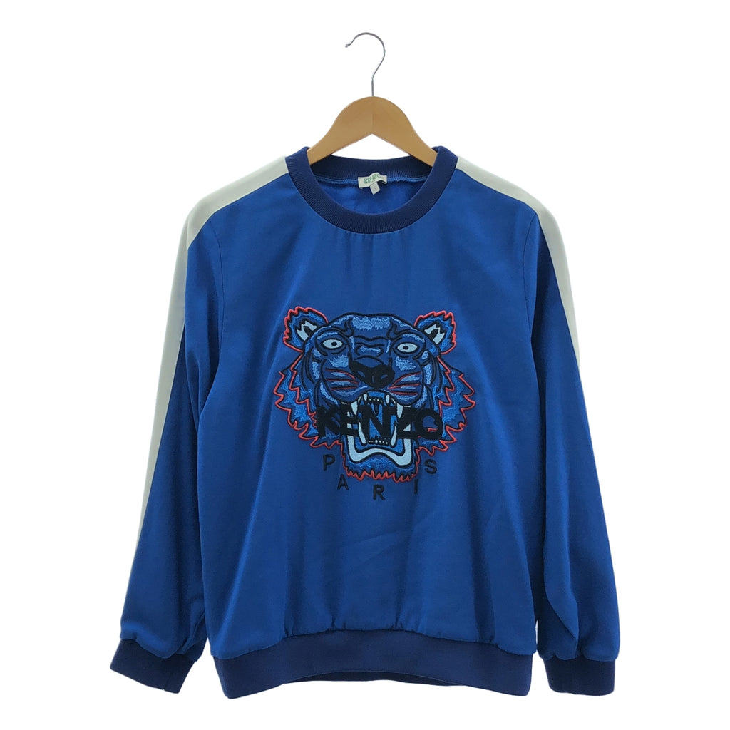 KENZO / 켄조 | Classic Tiger Sweatshirts 타이거 스웨트 셔츠 트레이너 | S | 블루 | 여성