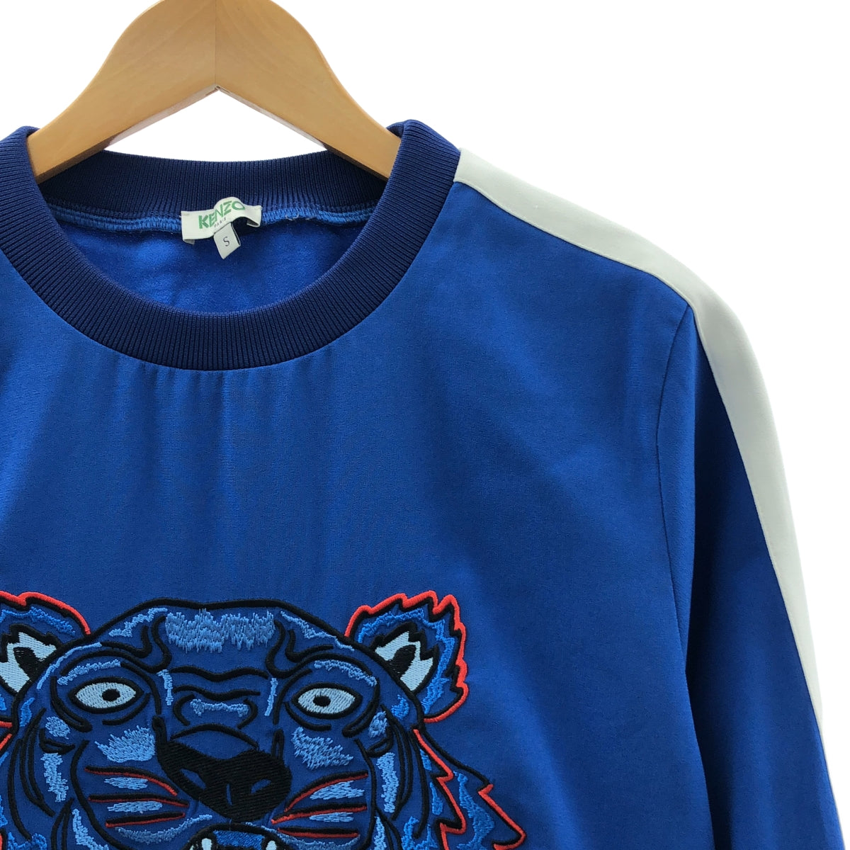 KENZO / 켄조 | Classic Tiger Sweatshirts 타이거 스웨트 셔츠 트레이너 | S | 블루 | 여성