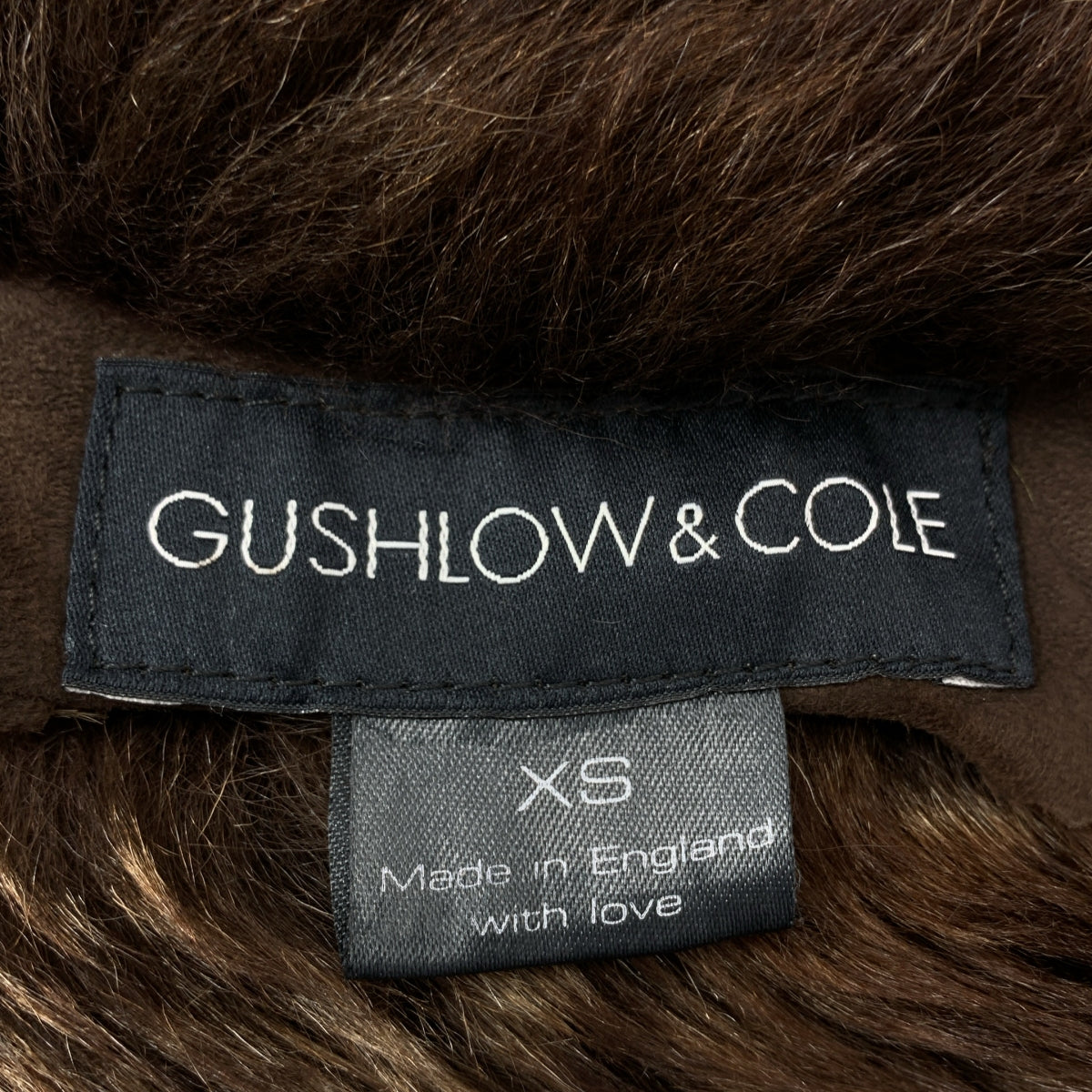GUSHLOW＆COLE / ガシュロウアンドコール | シープスキン ムートン フーデッド ファー ベスト | XS | レディース