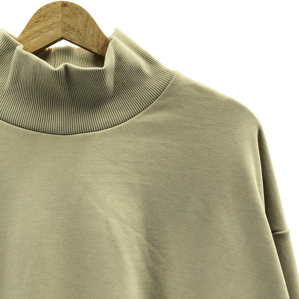 【미품】 monkey time / 원숭이 타임 | 프렌치 테리 하이넥 스웨트 | XL | 베이지 | 남성