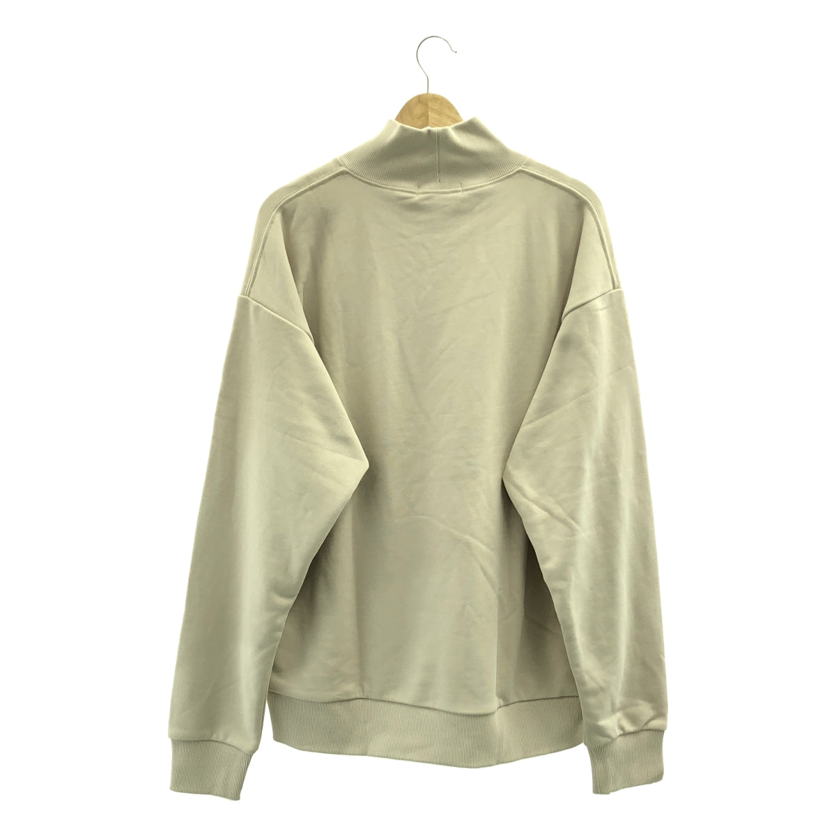【美品】  monkey time / モンキータイム | フレンチテリー ハイネック スウェット | XL | ベージュ | メンズ