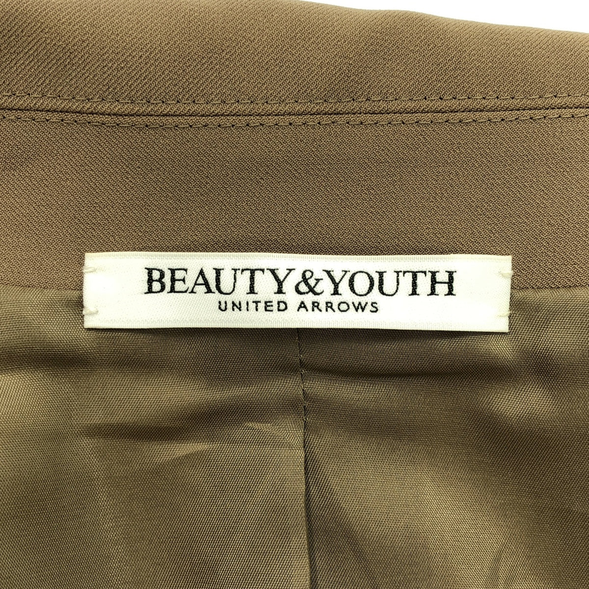 BEAUTY&YOUTH / ビューティーアンドユース | 2022AW | ダブルクロス スリーブレス ジャケット ベスト | M | レディース