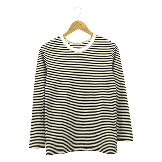 Deuxieme Classe | 2021AW | COCO Stripe T-shirt No5 | F | White x Black | Women's