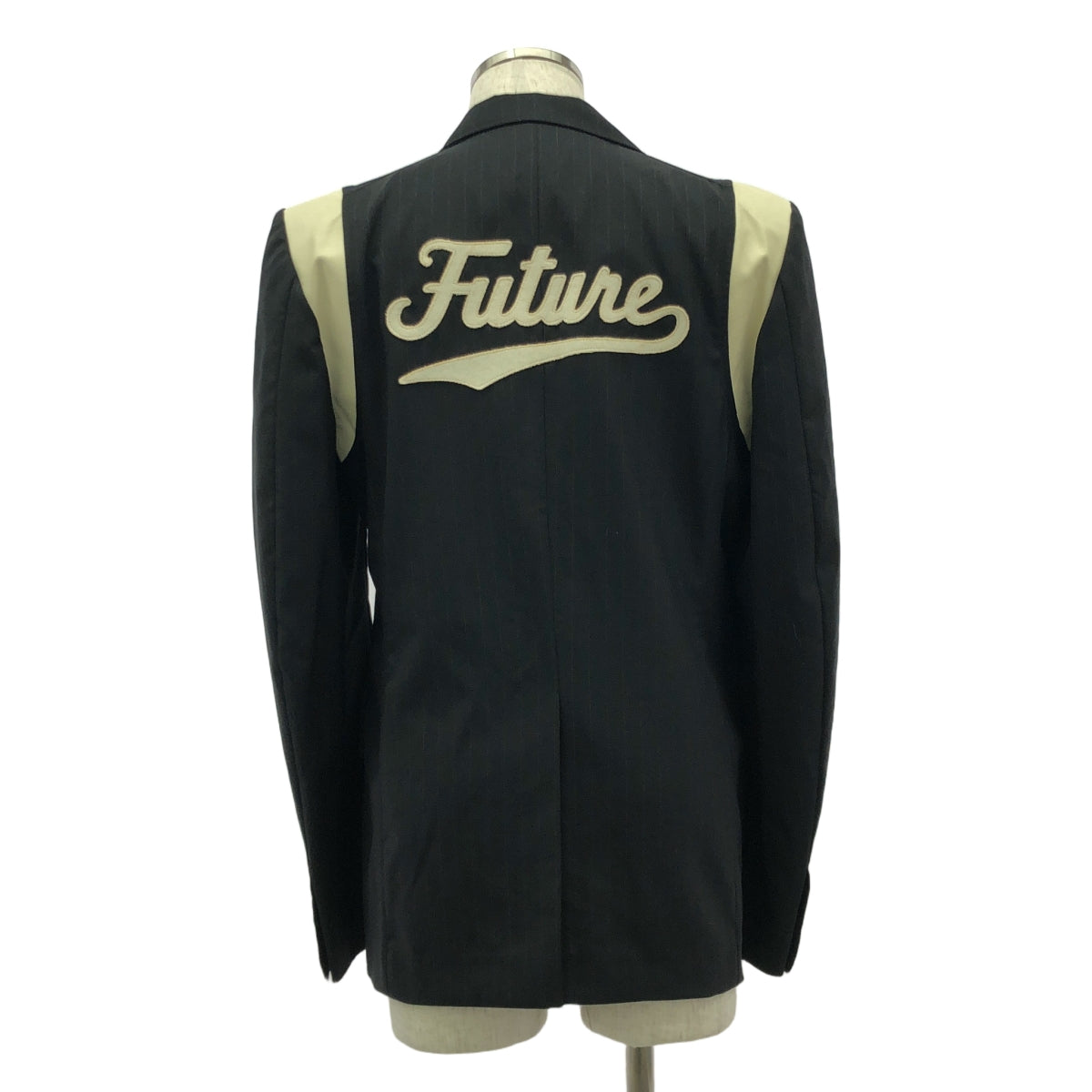 MASU / MASU | 2022AW | FUTURE LAYERED JACKET / Leather vest layered jacket | 46 | Men's