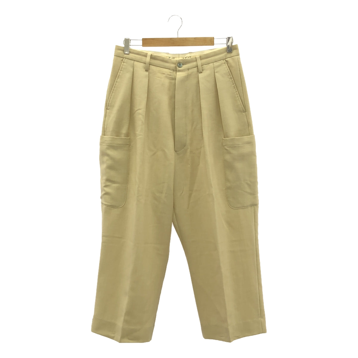 NEAT | Wool 5-pocket wide pants | F | Beige | Men's