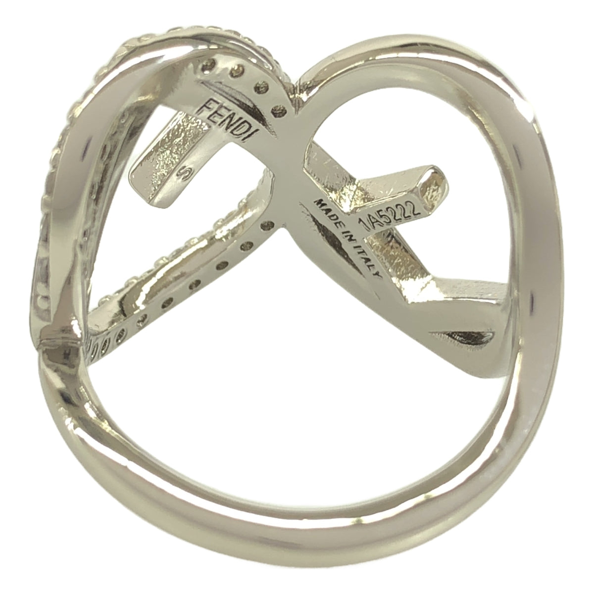 [Good Condition] FENDI | F is Fendi Ring | Silver | Women's