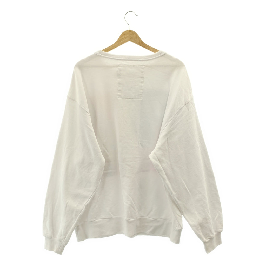 DRIES VAN NOTEN / 드리스 반 노텐 | 2020SS | × MIKA NINAGAWA / 가와가와 미카 콜라보레이션 NOIR 2 YOSHIROTTEN 그래픽 프린트 오버 사이즈 스웨트 | M | 남성