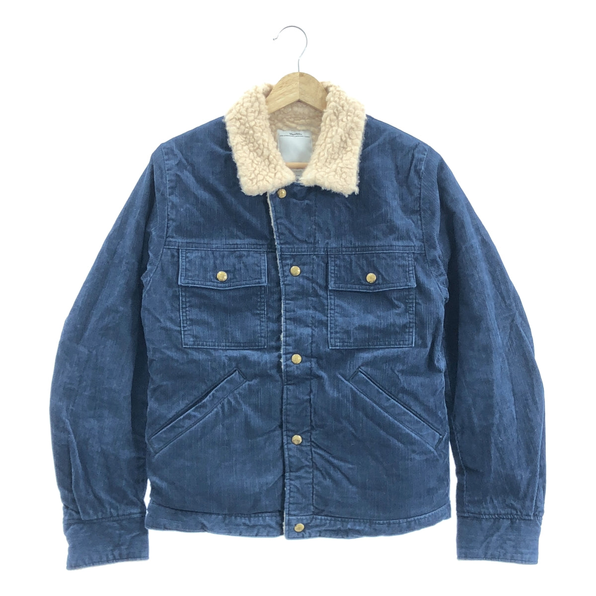 visvim | Caravan Slub 燈芯絨外套 | 尺寸 2 | 海軍藍 | 男款