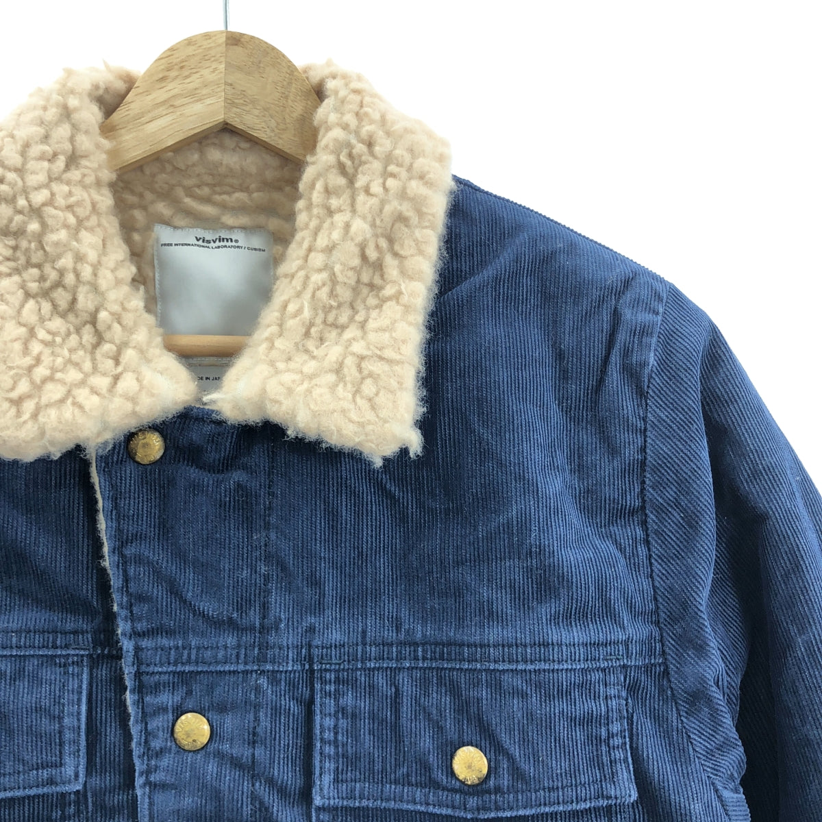 visvim / 비즈빔 | CARAVAN JKT SLUB 캐러밴 슬라브 코듀로이 보아 재킷 | 2 |