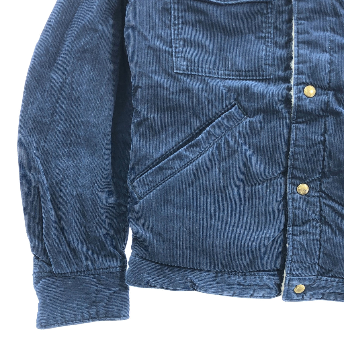 visvim | Caravan Slub 燈芯絨外套 | 尺寸 2 | 海軍藍 | 男款