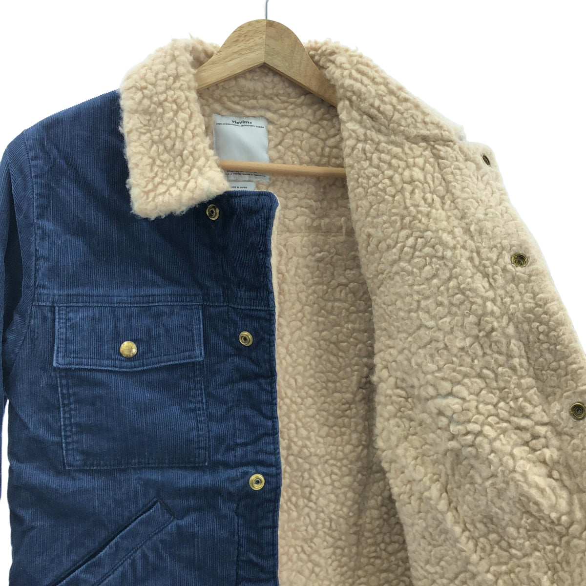 visvim / 비즈빔 | CARAVAN JKT SLUB 캐러밴 슬라브 코듀로이 보아 재킷 | 2 |