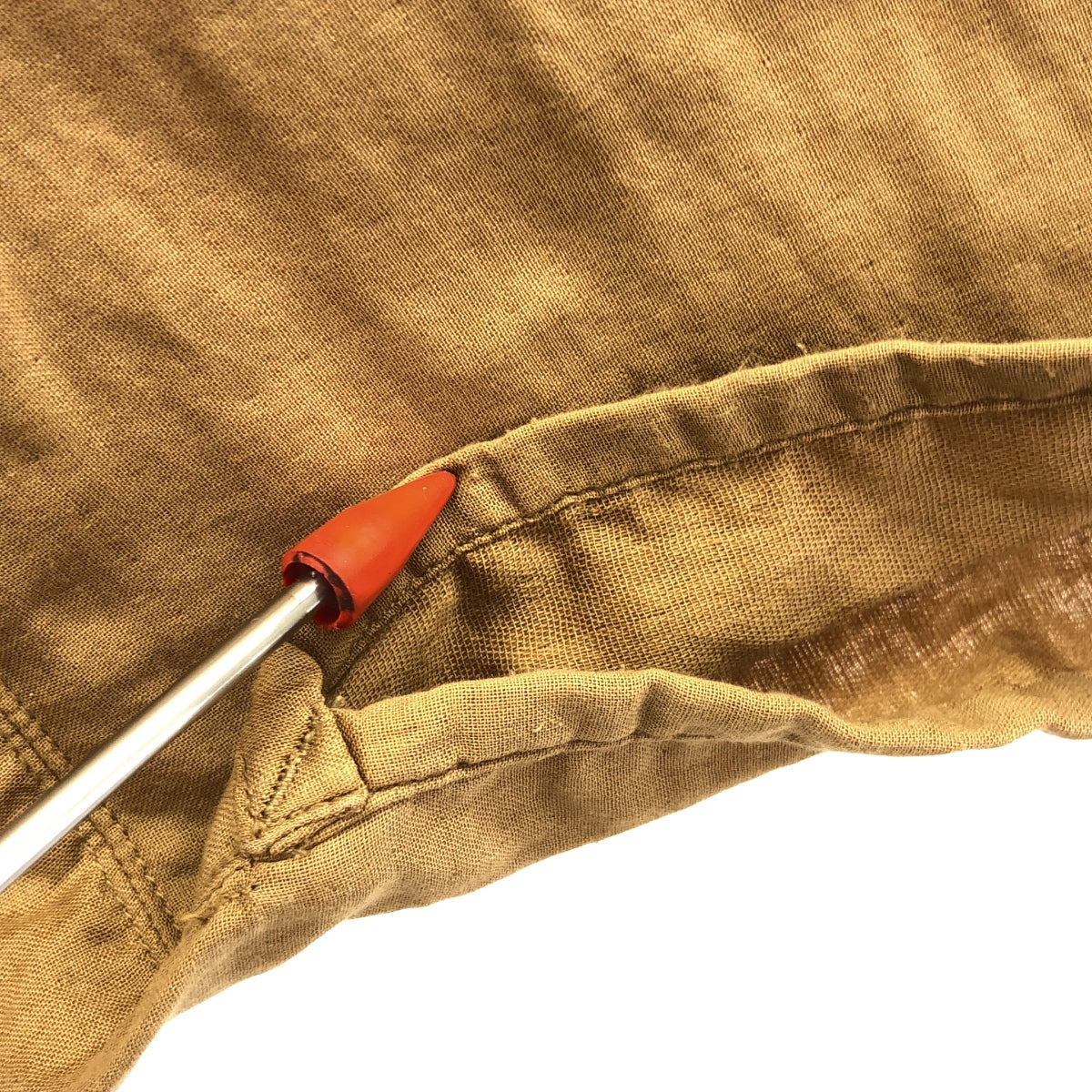 ISSEY MIYAKE MEN / イッセイミヤケメン | Wide Hakama Sarouel Cropped Pants ワイド 袴 サルエル クロップド パンツ | 1 | ベージュ | メンズ