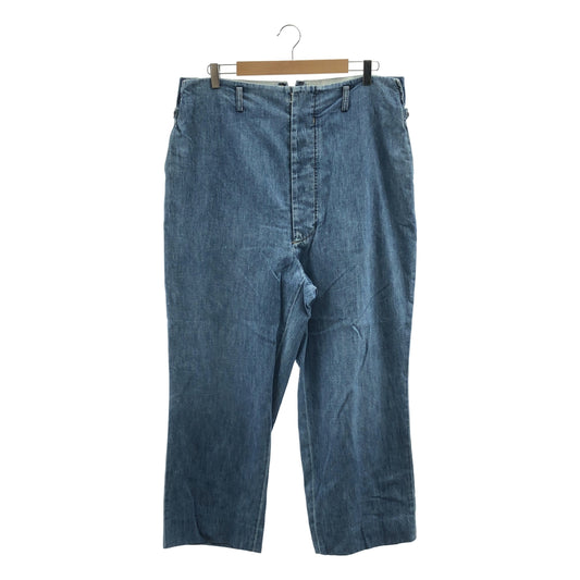Maison Margiela | 2019SS | 側邊拉鍊調整牛仔寬褲 | 48 | 男款