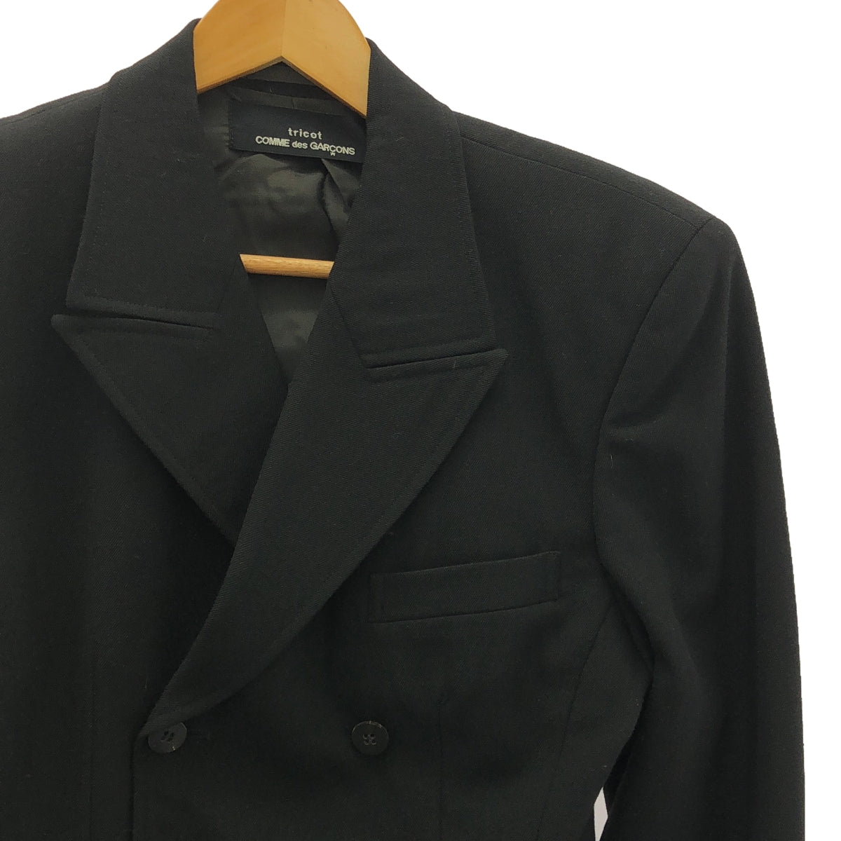 tricot COMME des GARCONS / tricot Comme des Garcons | 1980s~ wool tailored jacket |