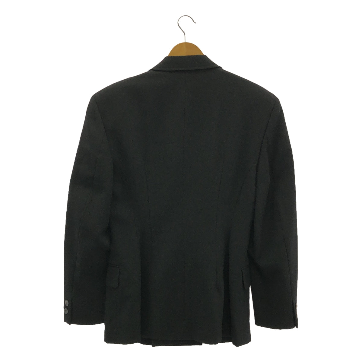 tricot COMME des GARCONS / 트리코콤 데 걸슨 | 1980s~ 울 테일러드 재킷 | 블랙 |