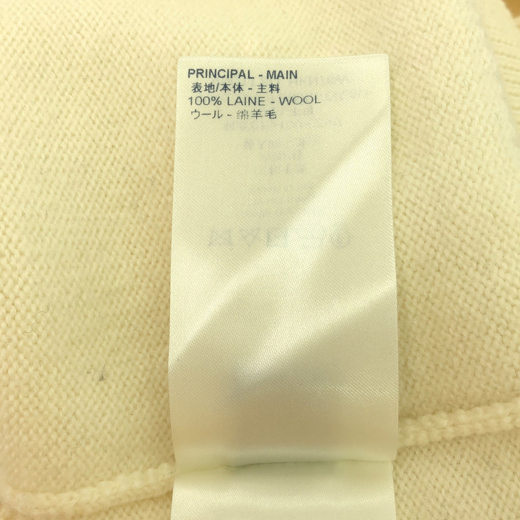 路易威登 | 2021春夏 |時鐘嵌花套頭針織 | S |白色 |男士