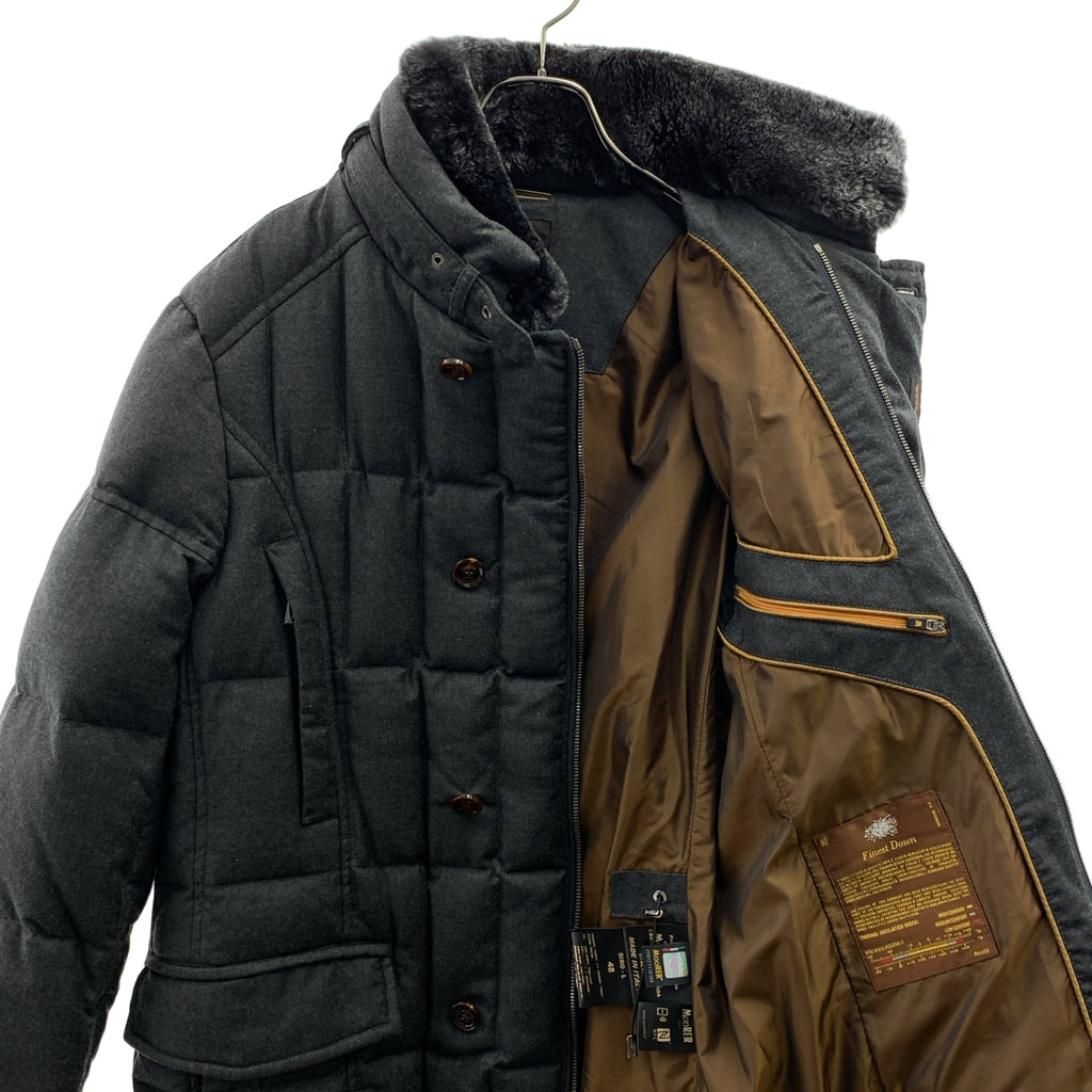 MooRER / ムーレー | SIRO ウール カシミヤ ダウンジャケット | 48 | メンズ