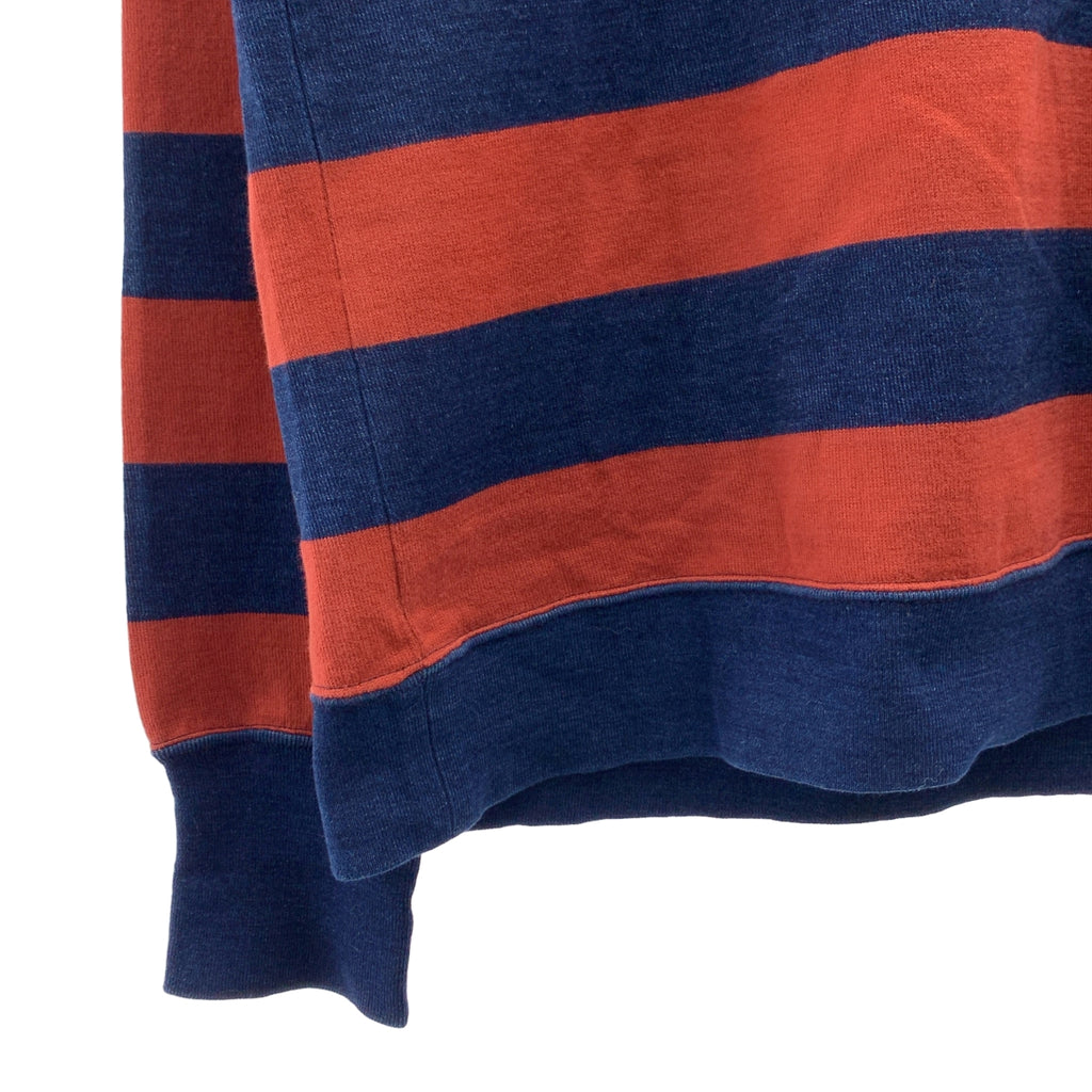 visvim | 棉質條紋圓領衛衣 | 2 號 | 男士