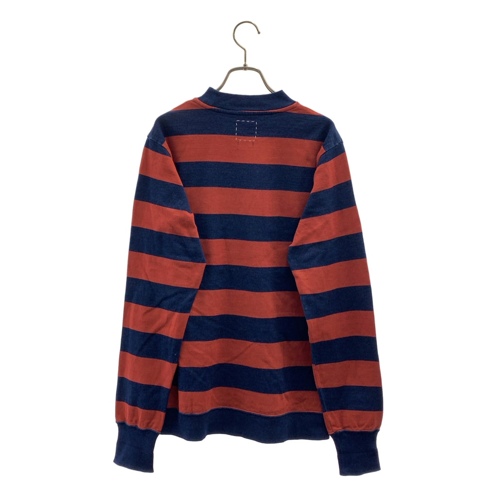 visvim | 棉質條紋圓領衛衣 | 2 號 | 男士