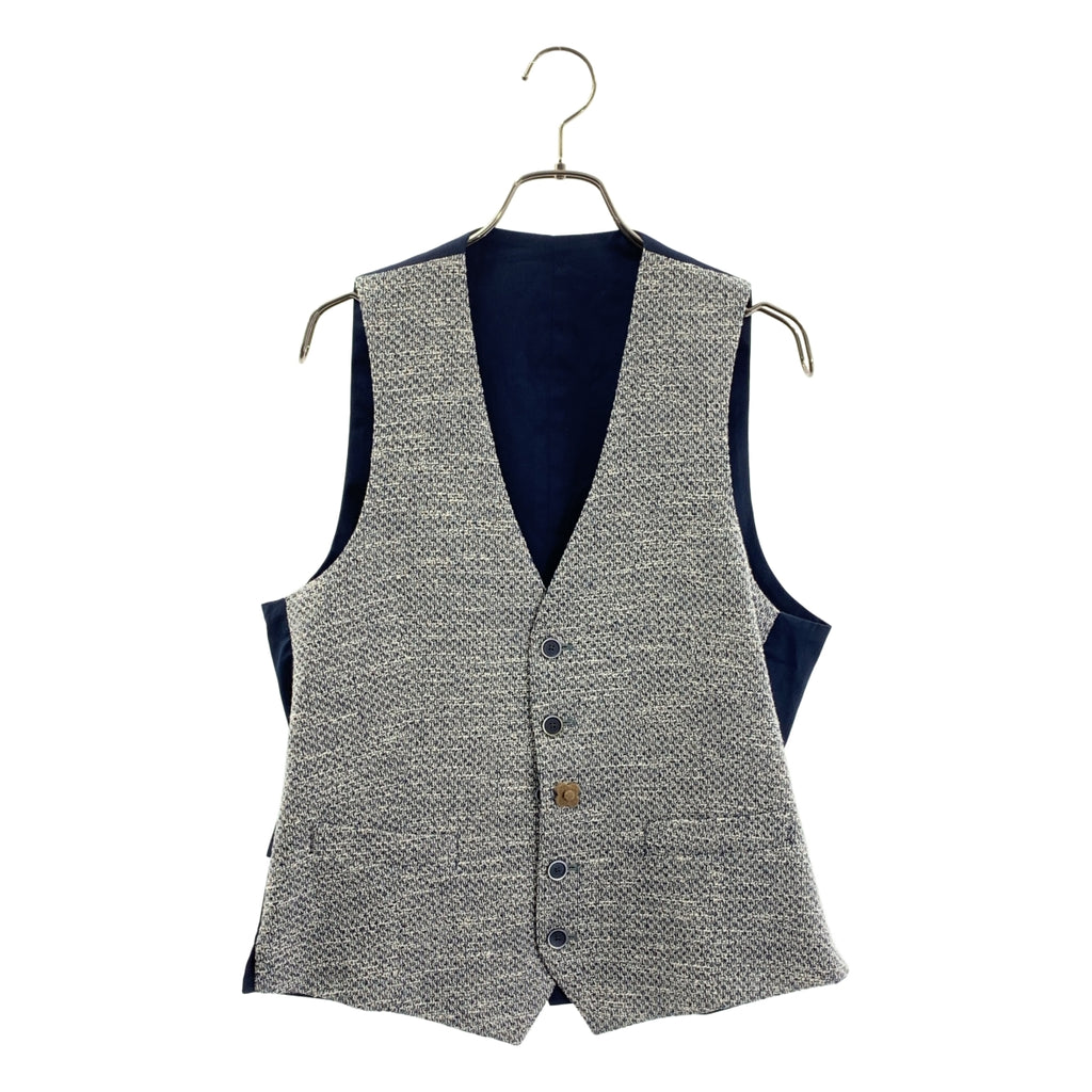 LARDINI / ラルディーニ | ブートニエール バックアジャスター ジレ ベスト | 44 | メンズ