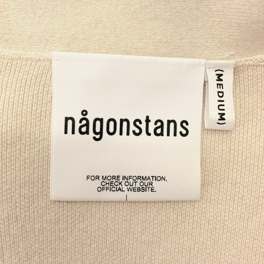 nagonstans | 棉羊絨混紡開襟衫 | M碼 | 女款