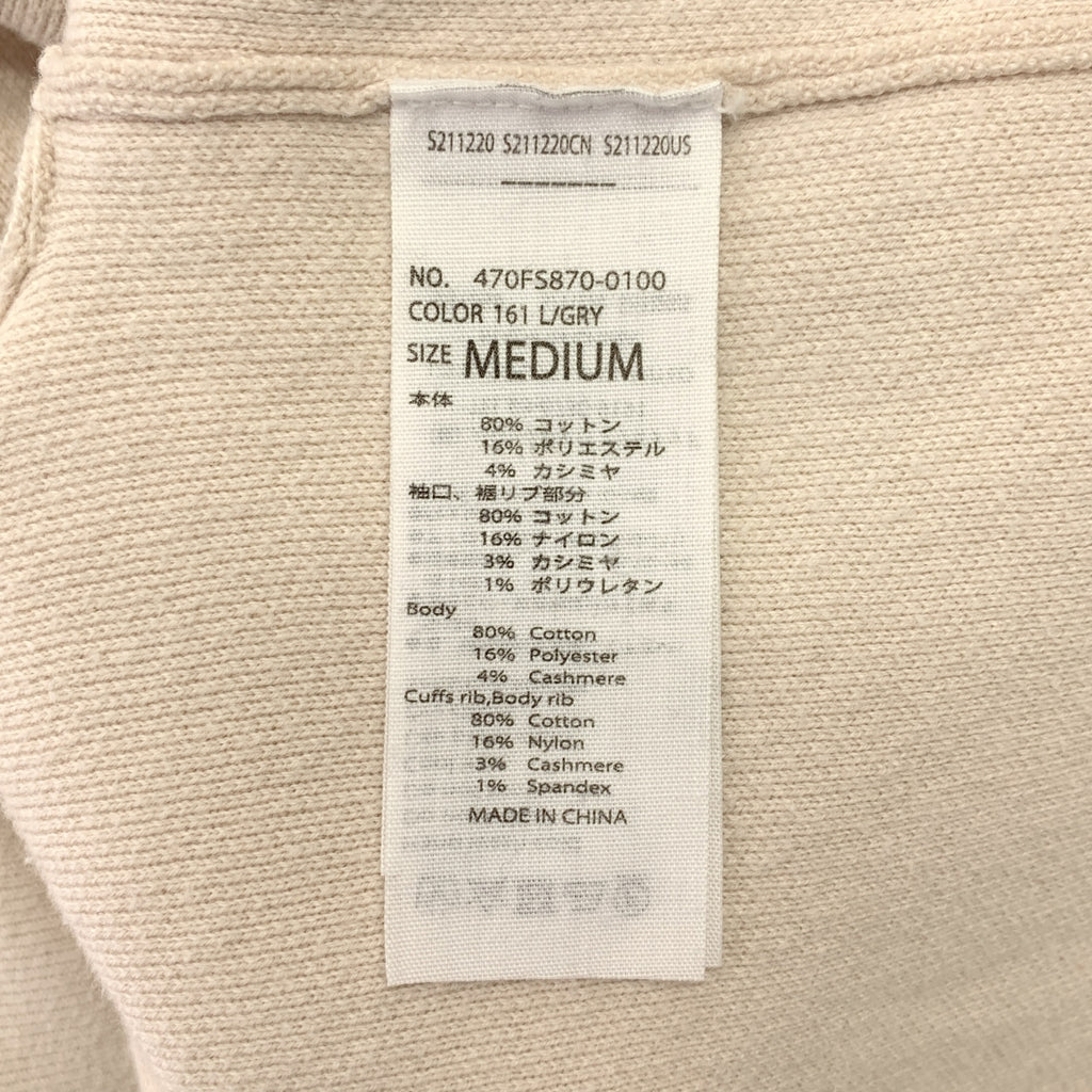 nagonstans | 棉羊絨混紡開襟衫 | M碼 | 女款