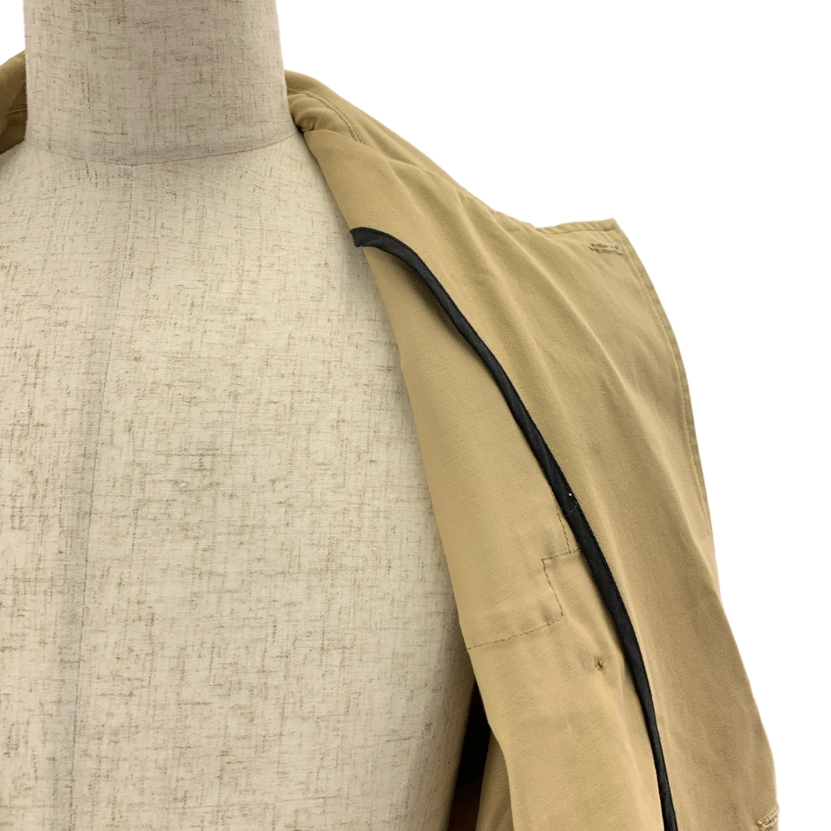 CLAMP / クランプ | COAT-18 コットン ベルテッド オーバーサイズ トレンチコート | F | メンズ