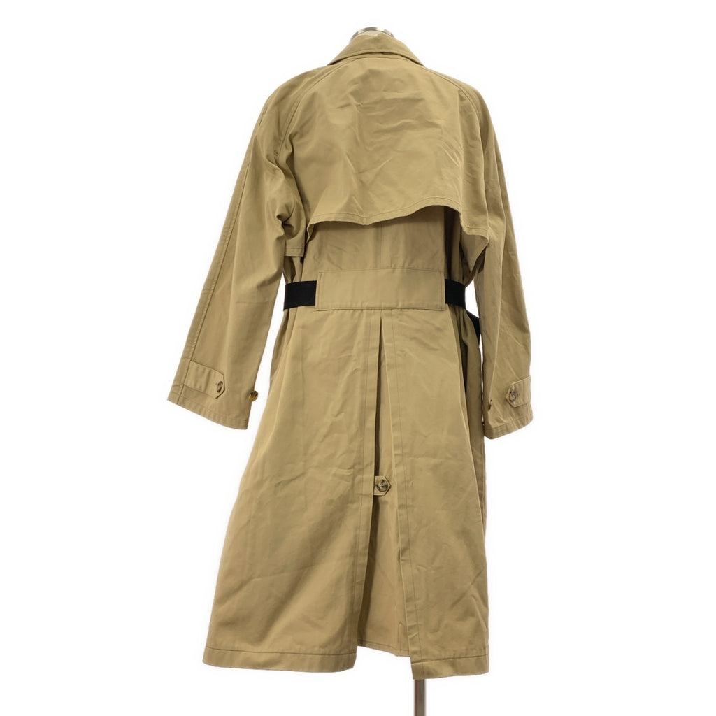 CLAMP / クランプ | COAT-18 コットン ベルテッド オーバーサイズ トレンチコート | F | メンズ