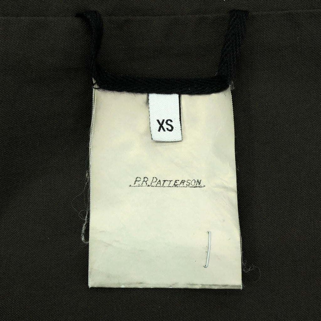 [品相良好] PRPATTERSON / PR Patterson | MAC / 羊毛人字紋 Balmac 大衣 | XS | 黑色 | 男款