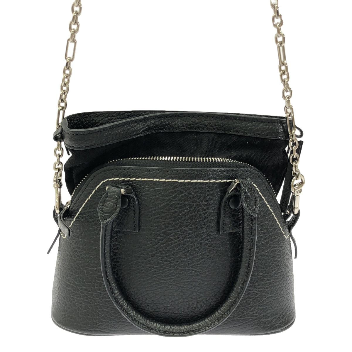 [Good Condition] Maison Margiela | 5AC Micro Shoulder Bag | Black | Women's