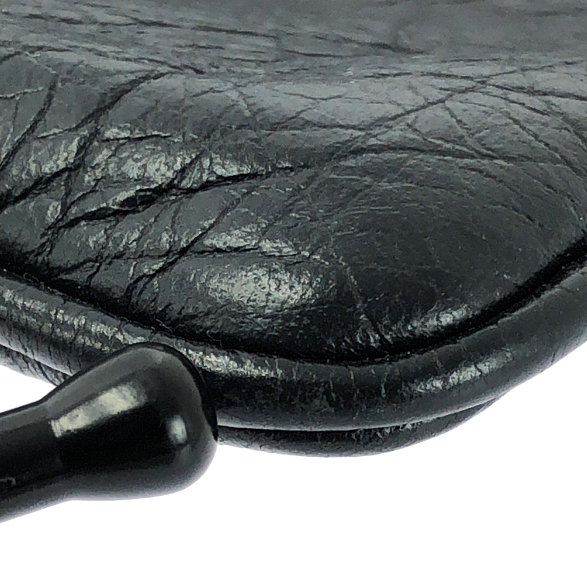 【美品】  BALENCIAGA / バレンシアガ | 506794 europa! レザークラッチバッグ | ブラック | レディース