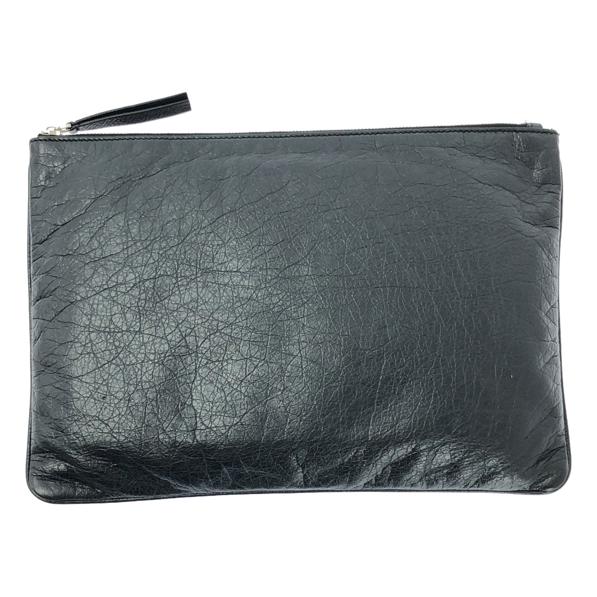 【美品】  BALENCIAGA / バレンシアガ | 506794 europa! レザークラッチバッグ | ブラック | レディース
