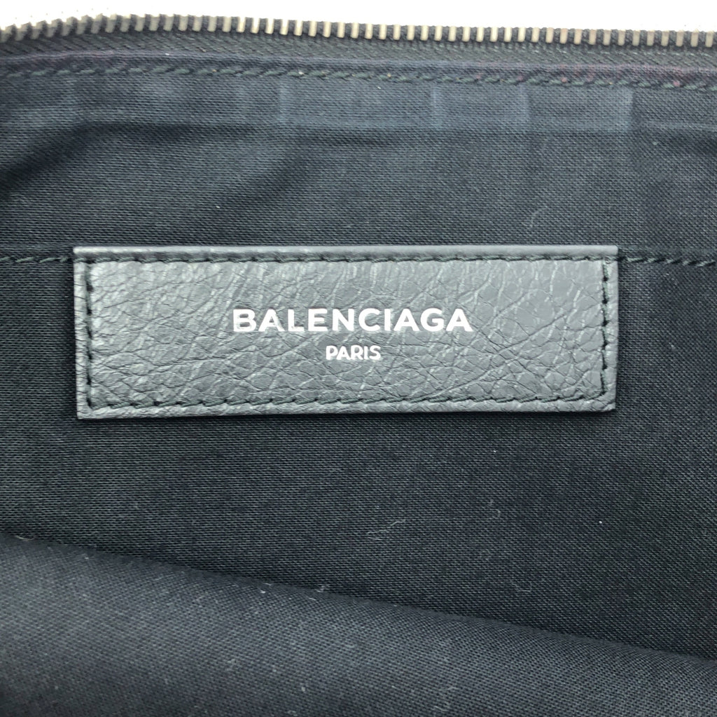 【美品】  BALENCIAGA / バレンシアガ | 506794 europa! レザークラッチバッグ | ブラック | レディース