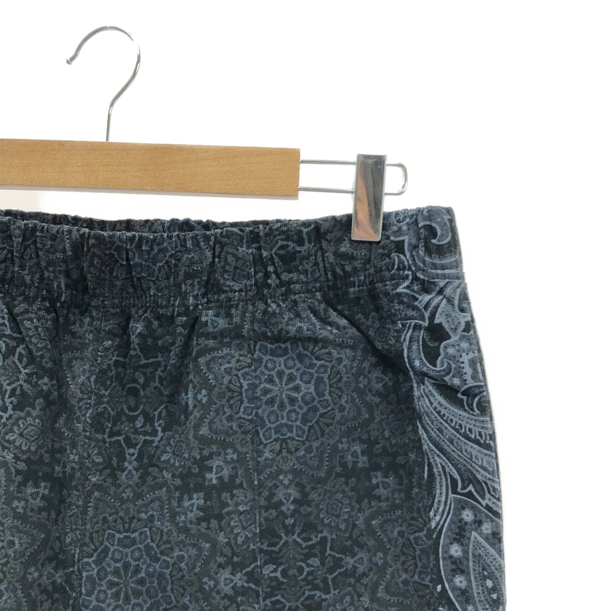 glamb / グラム | 2021AW | Oriental easy slacks オリエンタル イージー スラックス | M | ブラック / ネイビー | メンズ