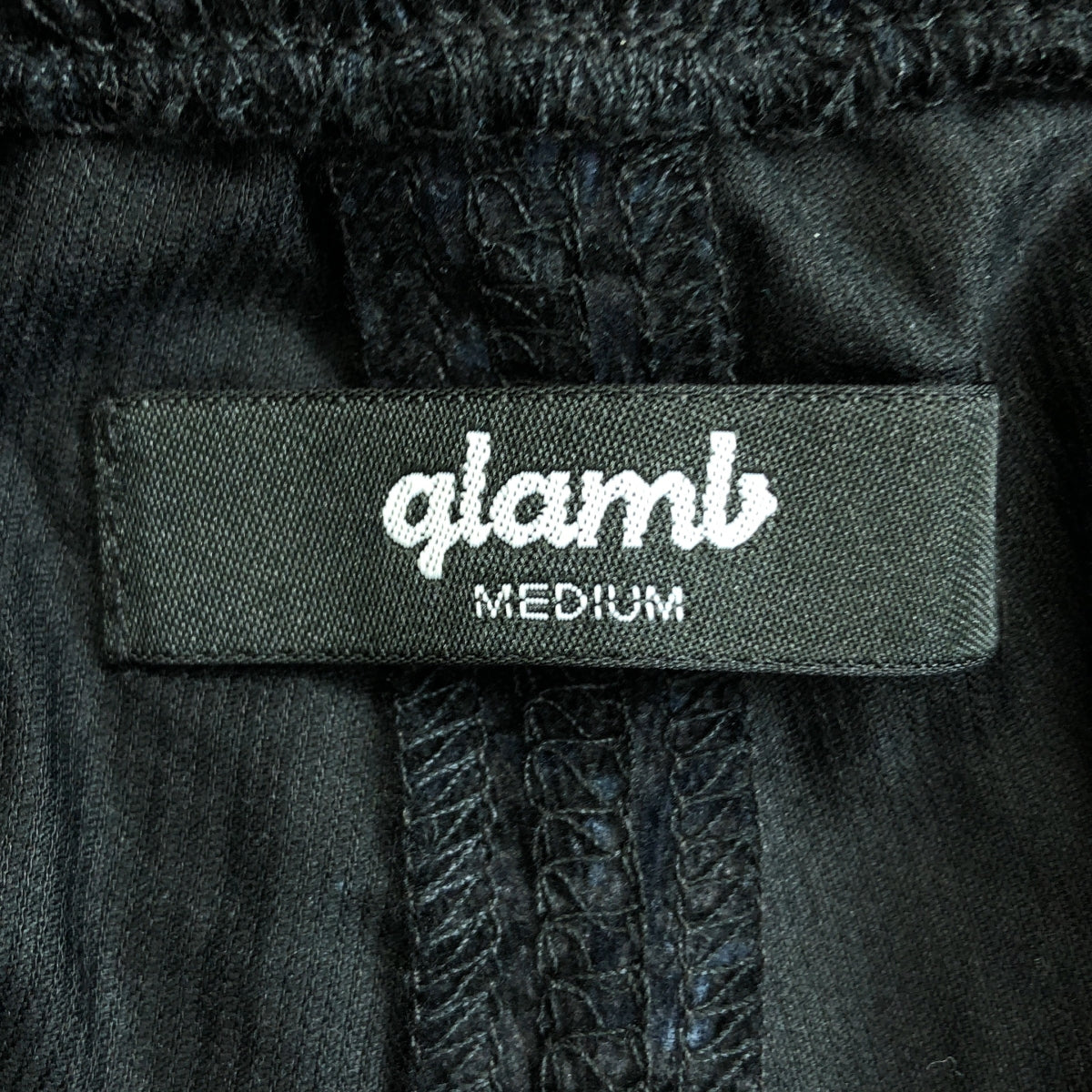 glamb / グラム | 2021AW | Oriental easy slacks オリエンタル イージー スラックス | M | ブラック / ネイビー | メンズ