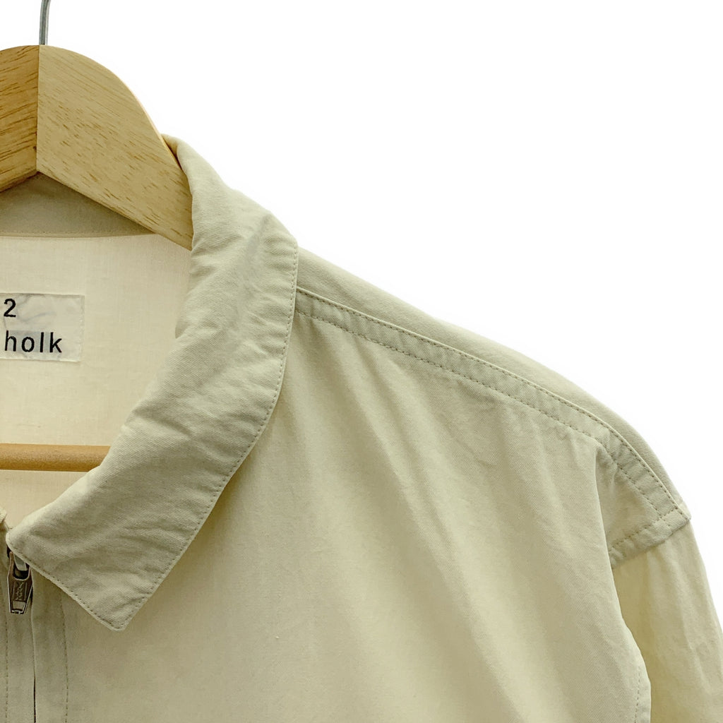 holk / ホーク | コットン ジップアップ ジャケット | 2 | メンズ