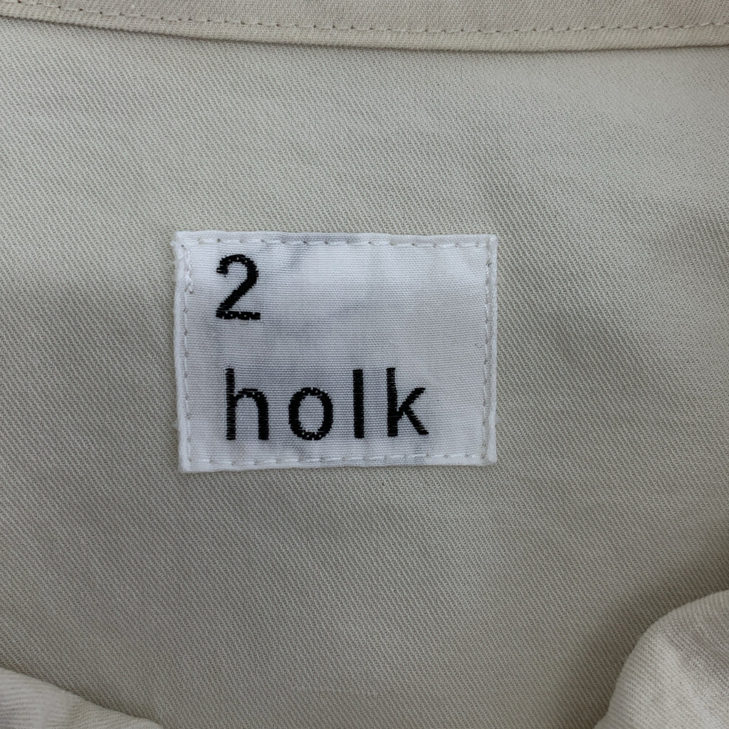 holk / ホーク | コットン ジップアップ ジャケット | 2 | メンズ