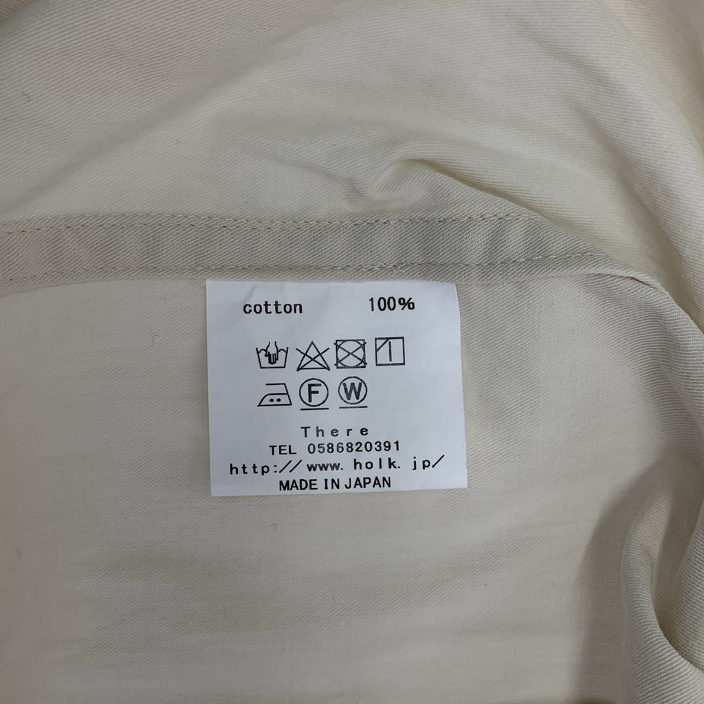 holk / ホーク | コットン ジップアップ ジャケット | 2 | メンズ