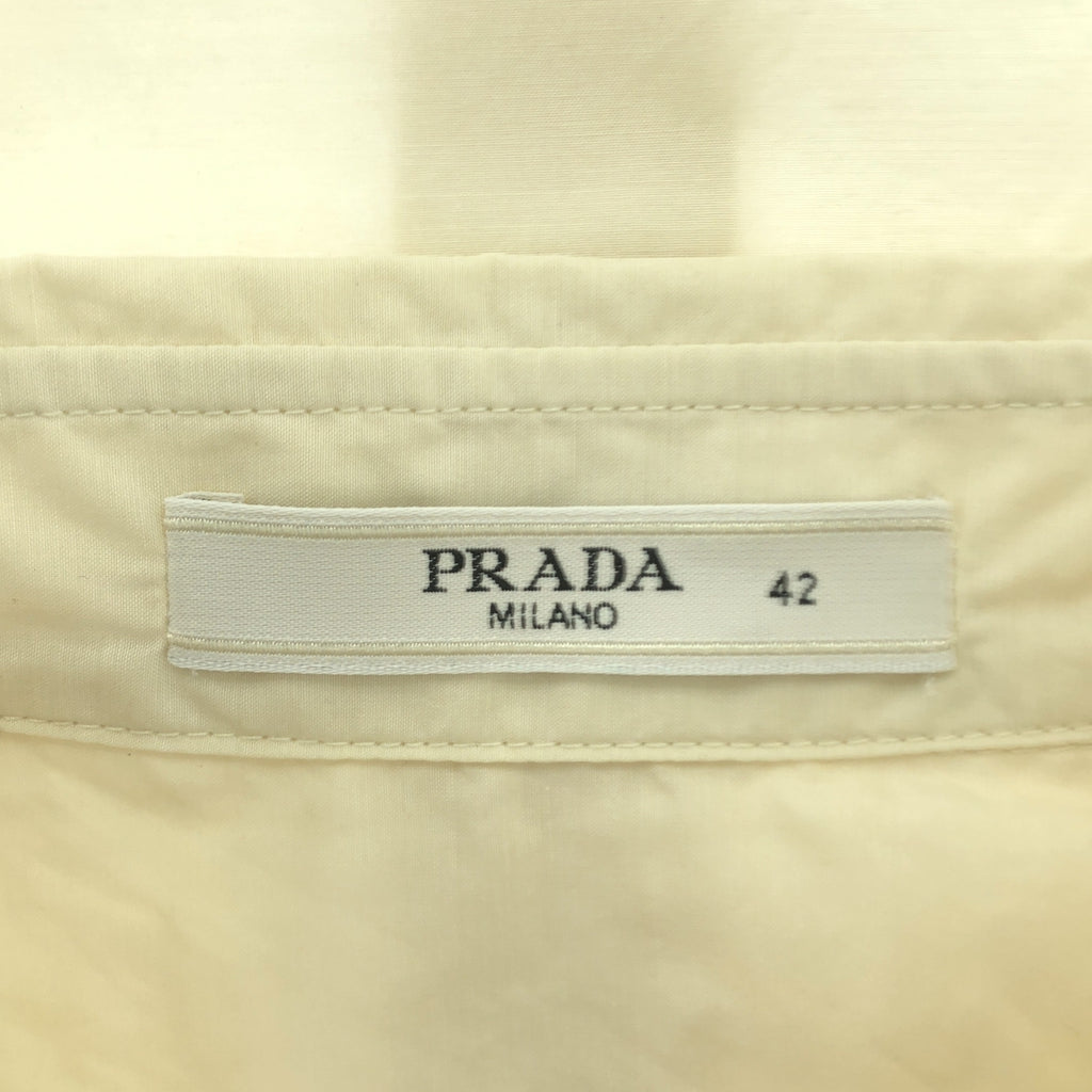 PRADA / 프라다 | 민소매 셔츠 블라우스 | 42 | 여성