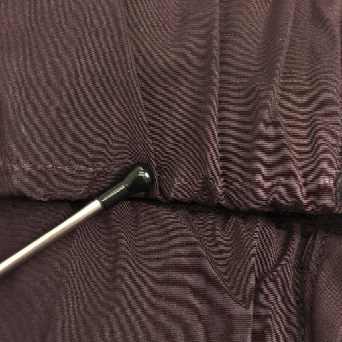 BOTTEGA VENETA / ボッテガヴェネタ | コットン ハイウエスト ドローストリングパンツ | 44 | ボルドー | メンズ