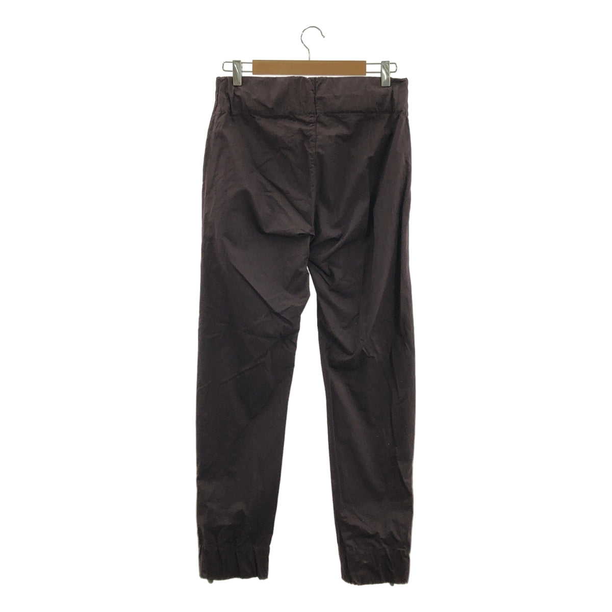 BOTTEGA VENETA / ボッテガヴェネタ | コットン ハイウエスト ドローストリングパンツ | 44 | ボルドー | メンズ