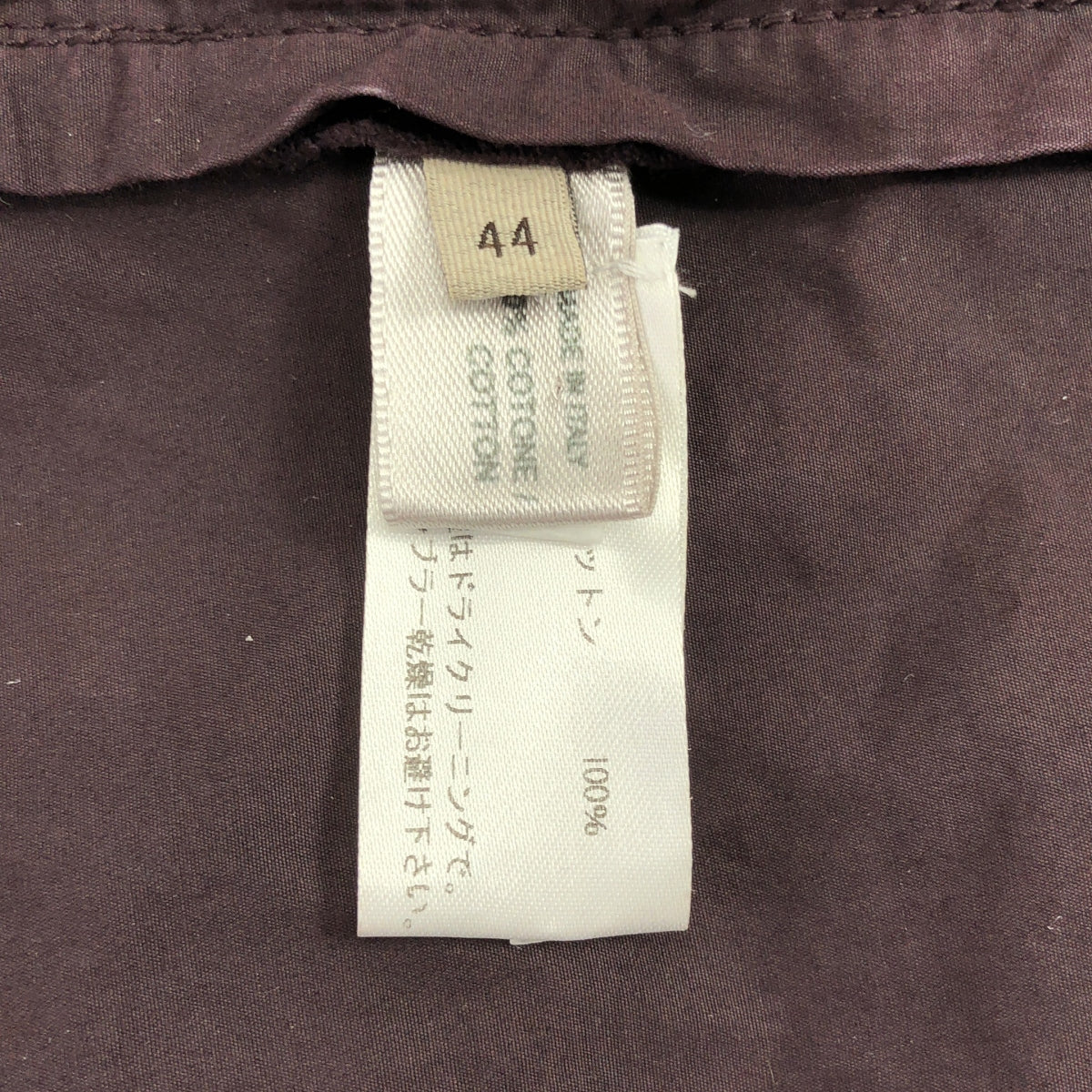 BOTTEGA VENETA / ボッテガヴェネタ | コットン ハイウエスト ドローストリングパンツ | 44 | ボルドー | メンズ