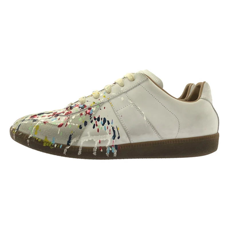 新品未使用 Maison Margiela マルジェラ ペイントスニーカー 27cm Maison Margiela ペイント スニーカー - メルカリ