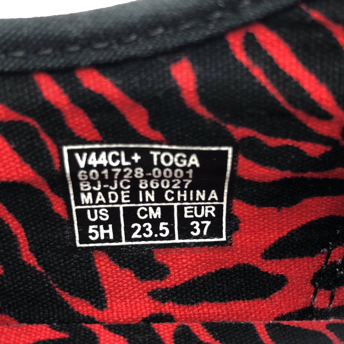 VANS / Vans | TOGA 檔案特別訂製正品鉚釘運動鞋 / V44CL | 23.5 | 女款